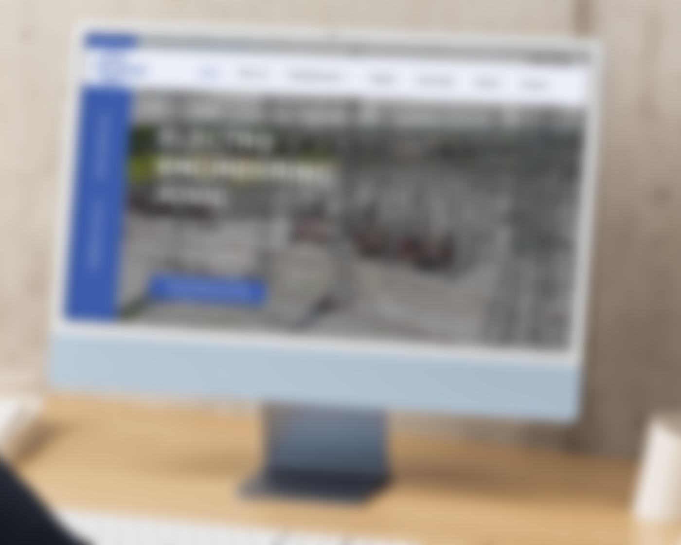 Website Development in the Electrical Engineering Sector